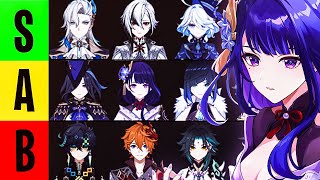 My Most Recommended Characters F2P Tier List  All 5 Star Event Characters Ranked  Genshin Impact [upl. by Ylla]