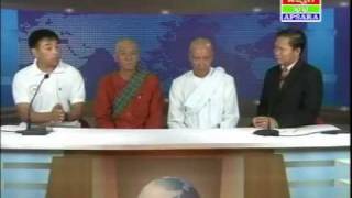 Yuthakun Khöm sur APSARA TV au Cambodge [upl. by Eelydnarb]