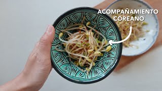 Ensalada de brotes de soja coreana  SoYui [upl. by Ymme]