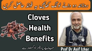 Clove Benefits in Urdu  Health Benefits Of Cloves  Laung Khane Ke Fayde  Dr Asif Izhar [upl. by Auqinu]