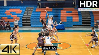 Kalaheo vs Farrington  Hawaii High School Basketball  4K HDR basketball 4khdr [upl. by Anavlys]