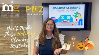 5 Holiday Cleaning Mistakes to Avoid [upl. by Yelsehc]