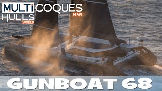 GUNBOAT 68 Catamaran  Boat Review Teaser  Multicoques Mag  Multihulls World [upl. by Pylle221]