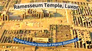 Ramesseum The Mortuary temple of Pharao Ramesses II Great king great place [upl. by Tnomel]