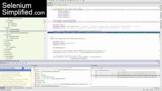 Debug Selenium WebDriver Test With Java in IntelliJ using Watch Evaluate and D property [upl. by Namso]