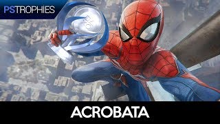 SpiderMan PS4  Acrobata  Guia de Troféu 🏆 [upl. by Osher]