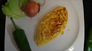 RECEITA OMELETE DE GAMBAS camarão  canal chantilly com chocolate [upl. by Suoirtemed522]