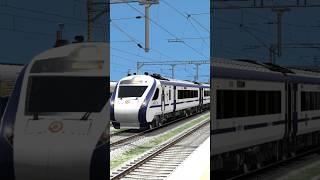 High Speed Station Skip Vande Bharat Express  Train  Train Video  ⁠Train Games  Train Simulator [upl. by Trevor]