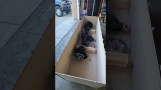 Crate Axle UNBOXING Fusion4x4 Dana60 Rear for Jeep shorts [upl. by Ycnalc]