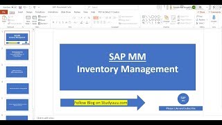 SAP MM Inventory Management Basics explanation for Beginners and Learners [upl. by Curley]