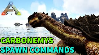 Ark CARBONEMYS spawn commands [upl. by Igiul]