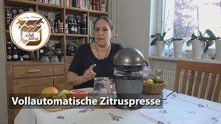 Vollautomatische Zitruspresse von Severin [upl. by Janice]