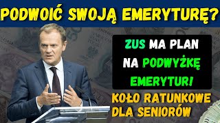 Wielka propozycja ZUS podwójne emerytury gotowe do wysłania na konta seniorów [upl. by Nameloc]