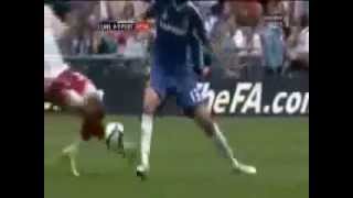 Kevin Prince Boateng fouls Ballack [upl. by Pacifica]