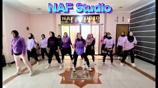 Lowkey  Adnan Veron  Erga  Liquid Silva  Zumba Dance  Tik Tok Remix  NAF Studio  Choreo Neni [upl. by Romy210]