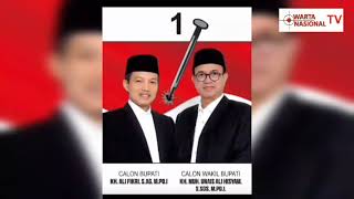 Coblos No1 KH Ali Fikri untuk Bupati KabSumenep periode 2024  2029 [upl. by Natanhoj348]