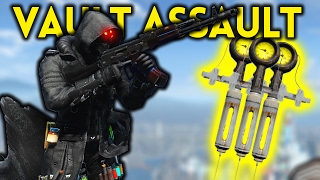 Fallout 4  VAULT ASSAULT  Fusion City Rising Part 1 [upl. by Eemla]