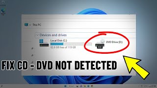 Fix CDROM  DVD Drive is Missing in Windows 11  10  87  How To Solve cd dvd drive Not Showing 💿 [upl. by Lubow344]