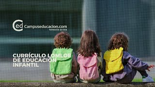 CURRÍCULO LOMLOE DE EDUCACIÓN INFANTIL [upl. by Drofiar448]