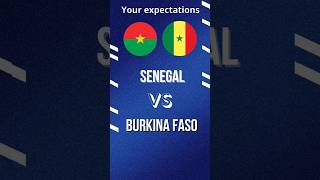 Senegal vs Burkina Faso match [upl. by Dre100]