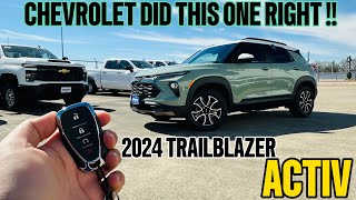 2024 Chevrolet Trailblazer ACTIV THE REFRESH IS AMAZING [upl. by Rumilly]