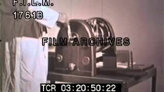 Mimeograph Machine stock footage  archival footage [upl. by Eelrac]