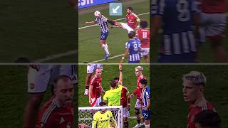 Red card Bruno Fernandez shorts youtubeshorts cobanglatv manchesterunited [upl. by Arita549]