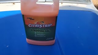 citristrip for classic car paint stripping restoring original paint [upl. by Atnahc]