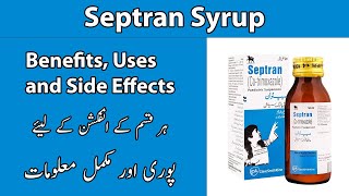 Septran  Septran Syrup Benefits Uses And Side Effects In UrduHindi  HealthServ Pharmacy [upl. by Asereht]