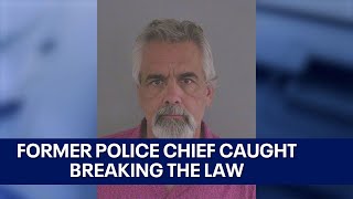 Former police chief accused of shoplifting from Walmart [upl. by Anerac]