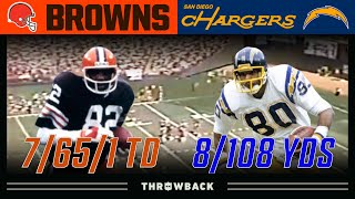 Hall of Fame Tight Ends Duel into Overtime Browns vs Chargers 1983 Week 4 [upl. by Norling]