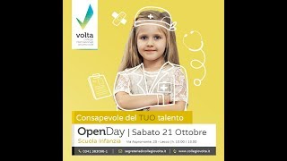 Speciale Collegio Volta open day 2017 scuola infanzia e primaria [upl. by Nnitsuj980]