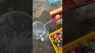 Marble Run ☆ Handmade wooden rain gutter combination slope  billiard balls ×1 ② asmr [upl. by Maillliw]