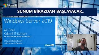 Windows Server 2019 Eğitimi [upl. by Nanek]