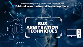 Bus Arbitration Techniques  DivI Group 5 COAA vitpune [upl. by Ehc]