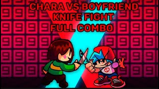 Chara VS bf Knife Fight recreation 2V More Add Mechanics  Megalo Strike Back Chino´s Animated [upl. by Sakhuja]