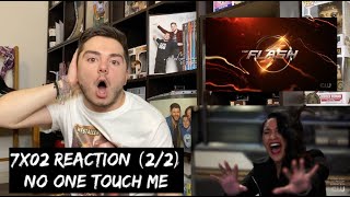 THE FLASH  7x02 THE SPEED OF THOUGHT REACTION 22 [upl. by Ellebyam]