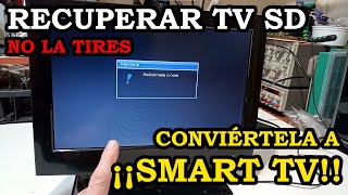 Recupera tu TV SD Conviértela a Smart TV No la Tires Apagón TDT 2024 421 [upl. by Ahseret997]