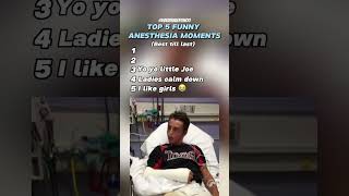 Top 5 Anesthesia Moments [upl. by Leonerd589]