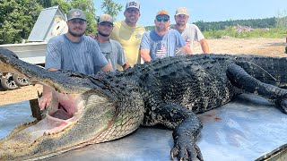 This Gator was BIG and SO MEAN Catch Clean Cook We got quotBig Johnquot [upl. by Jeavons]