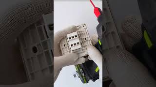 Doublecontrol switch wiring and installation methodelectricianelectricswitch [upl. by Clyve680]