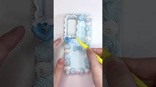 Sanrio Cinnamoroll DIY Decoden Phone Case [upl. by Etnecniv323]