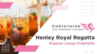 Henley Royal Regatta Hospitality 🚣  VIP Hospitality 🥂  The Pegasus Lounge with Corinthian Sports [upl. by Marthe]