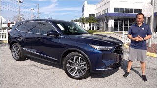 Is the 2023 Acura MDX Tech a BETTER luxury SUV to buy than an Infiniti QX60 [upl. by Noreg]