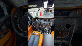 Rolls Royce Luxury Interior rollsroyce luxurycars shortsvideo shorts short dubaicars cars [upl. by Carlstrom171]