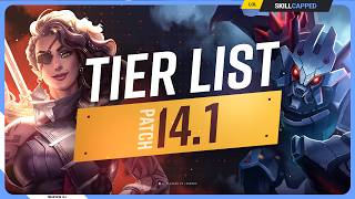 NEW TIER LIST for PATCH 141  League of Legends [upl. by Yboc367]