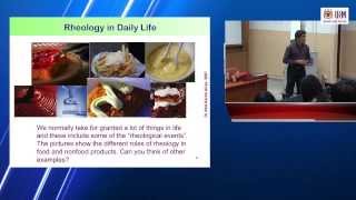 IMK209 Lecture 1 24th September 2012 — Rheological Properties of Food [upl. by Garate]