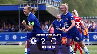 Chelsea 20 Arsenal  Highlights  Matchday 21  Womens Super League 202223 [upl. by Annayad772]