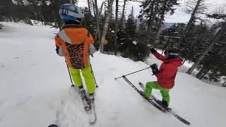 Markian’s Tour of Bracket Basin Burnt Mountain in Sugarloaf Maine Thru a 6 Year Olds Narration [upl. by Atiuqihs]