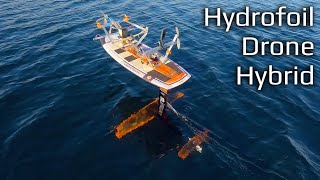 Drone Motors on a Hydrofoil Surfboard [upl. by Necyrb]